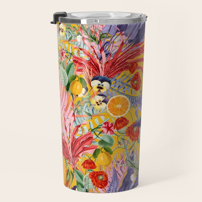 Summer Tropical Garden Travel Mug Gallery Image 3