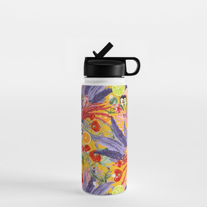 Summer Tropical Garden Water Bottle Gallery Image 1