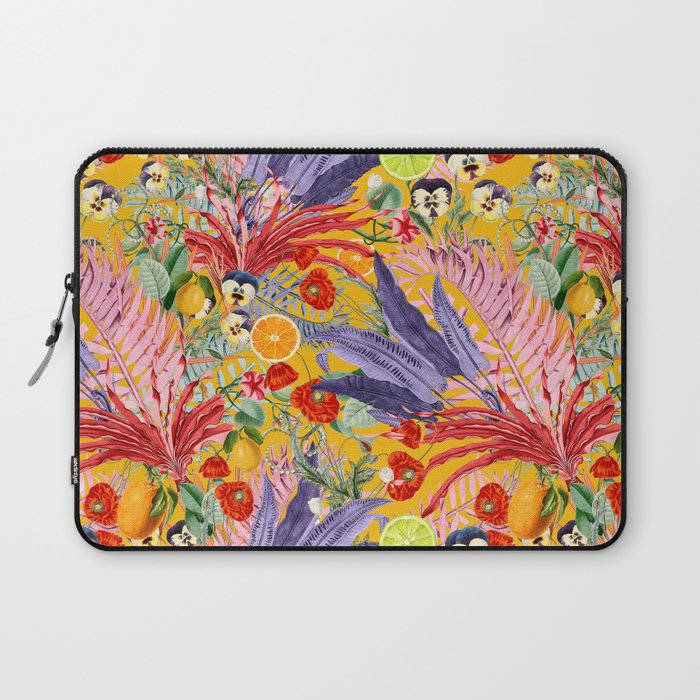 Summer Tropical Garden Laptop Sleeve Gallery Image 1