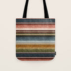 serape southwest stripe - earth tones Tote Bag Gallery Image 1