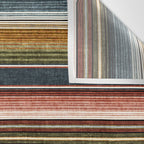 serape southwest stripe - earth tones Wall Tapestry Gallery Image 3