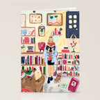 Fall Bookstore Stationery Card Gallery Image 2
