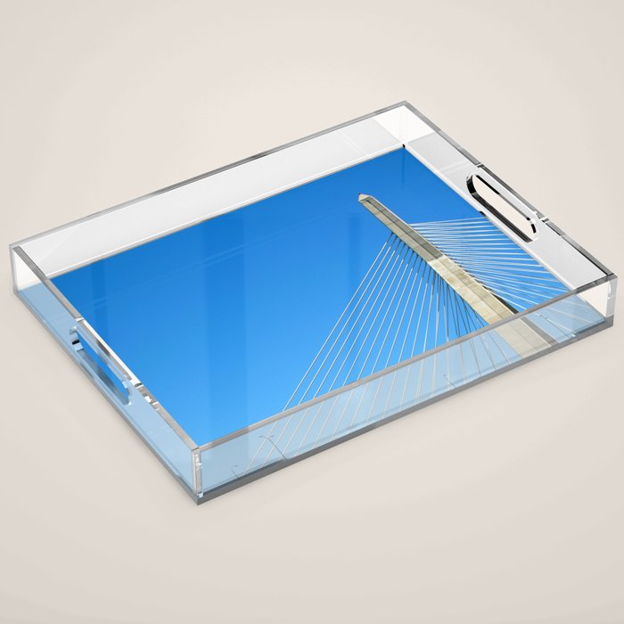 Zakim Bridge, Boston Acrylic Tray Gallery Image 1