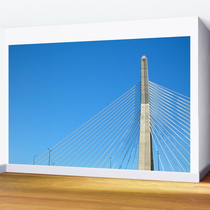 Zakim Bridge, Boston Wall Mural Gallery Image 2