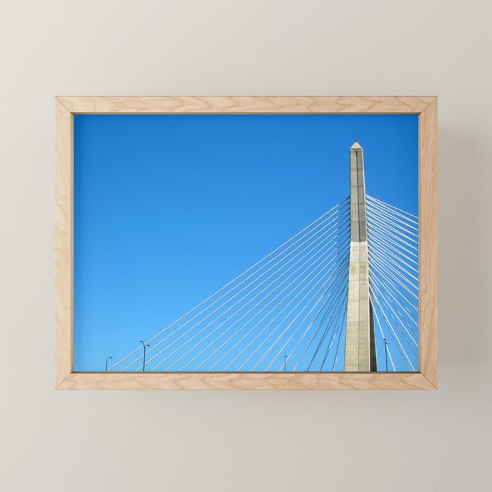 Zakim Bridge, Boston Mini Art Print Gallery Image 1