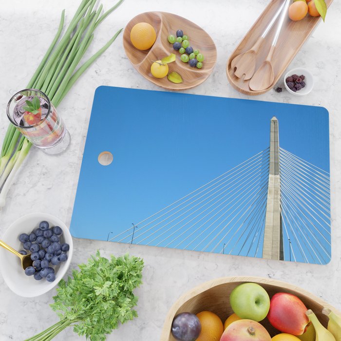 Zakim Bridge, Boston Cutting Board Gallery Image 2