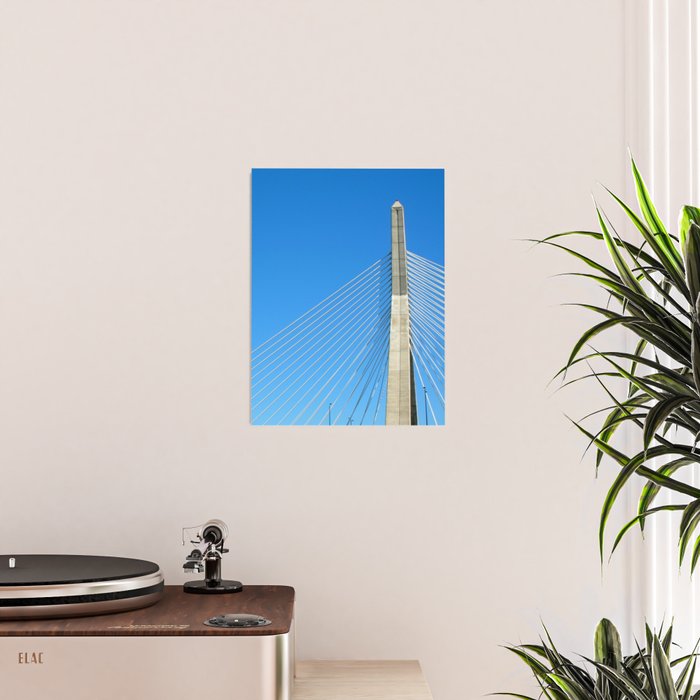Zakim Bridge, Boston Poster Gallery Image 2