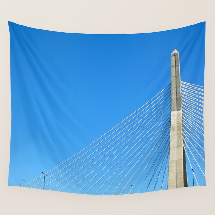 Zakim Bridge, Boston Wall Tapestry Gallery Image 4