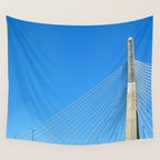Zakim Bridge, Boston Wall Tapestry Gallery Image 4