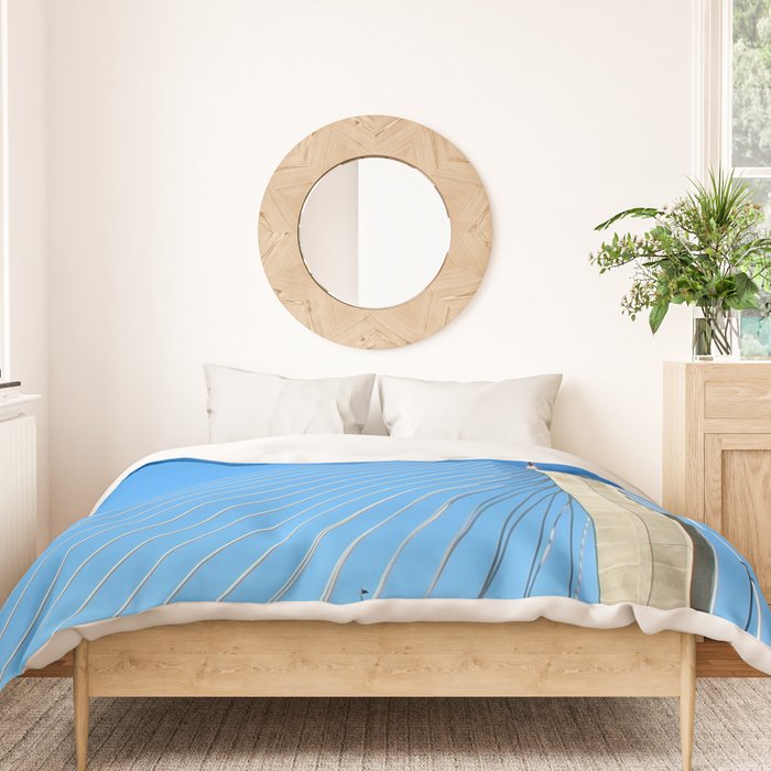 Zakim Bridge, Boston Duvet Cover Gallery Image 3