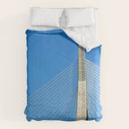 Zakim Bridge, Boston Comforter Gallery Image 6
