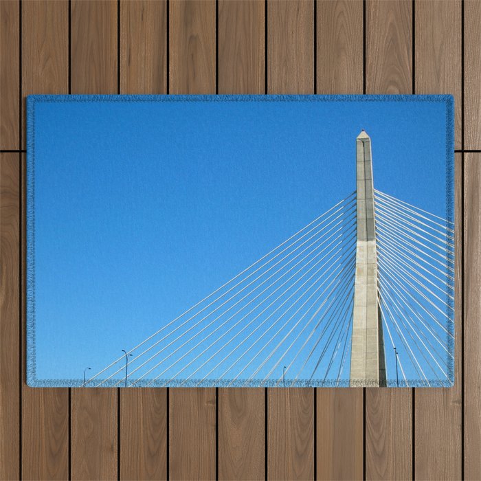 Zakim Bridge, Boston Outdoor Rug Gallery Image 1