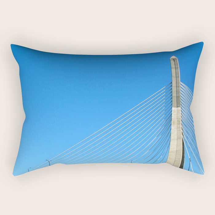 Zakim Bridge, Boston Rectangular Pillow Gallery Image 1