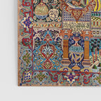 Ornate Antique Persian Kashmar Poster Gallery Image 3