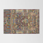 Ornate Antique Persian Kashmar Rug Gallery Image 2