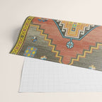 Moroccan Berber Geometric Rug Pattern Wrapping Paper Gallery Image 2