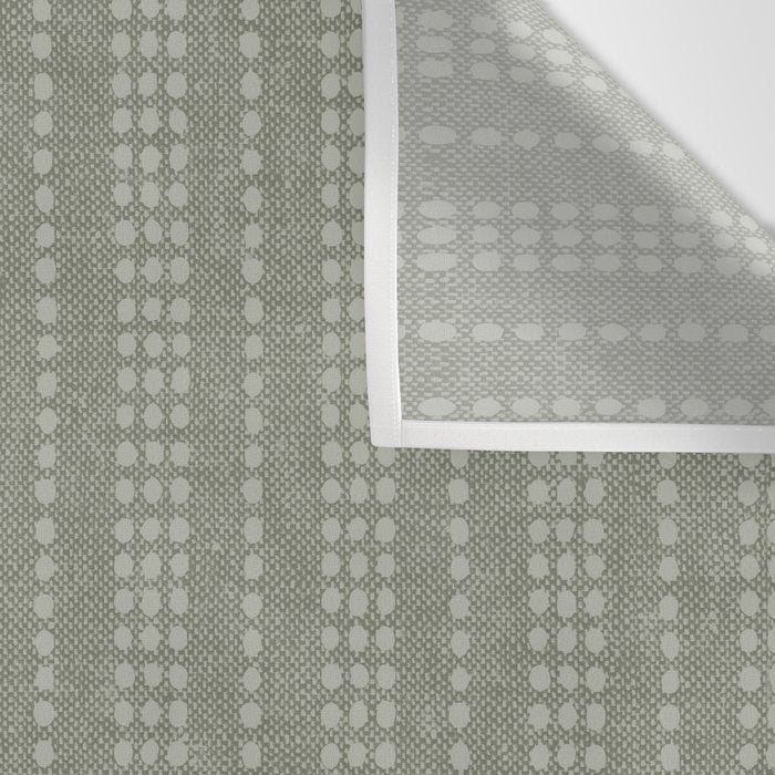 irregular striped dots - sage Wall Tapestry Gallery Image 3