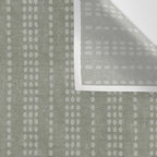 irregular striped dots - sage Wall Tapestry Gallery Image 3