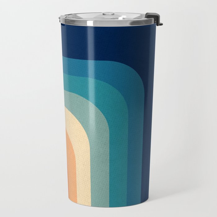 Retro 70s Color Palette III Travel Mug Gallery Image 2