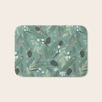 Christmas Foliage  - Pine Bath Mat Gallery Image 1