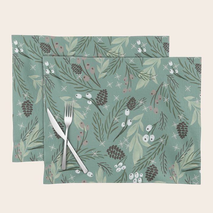 Christmas Foliage  - Pine Placemat Gallery Image 1