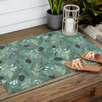 Christmas Foliage  - Pine Outdoor Rug Gallery Image 2