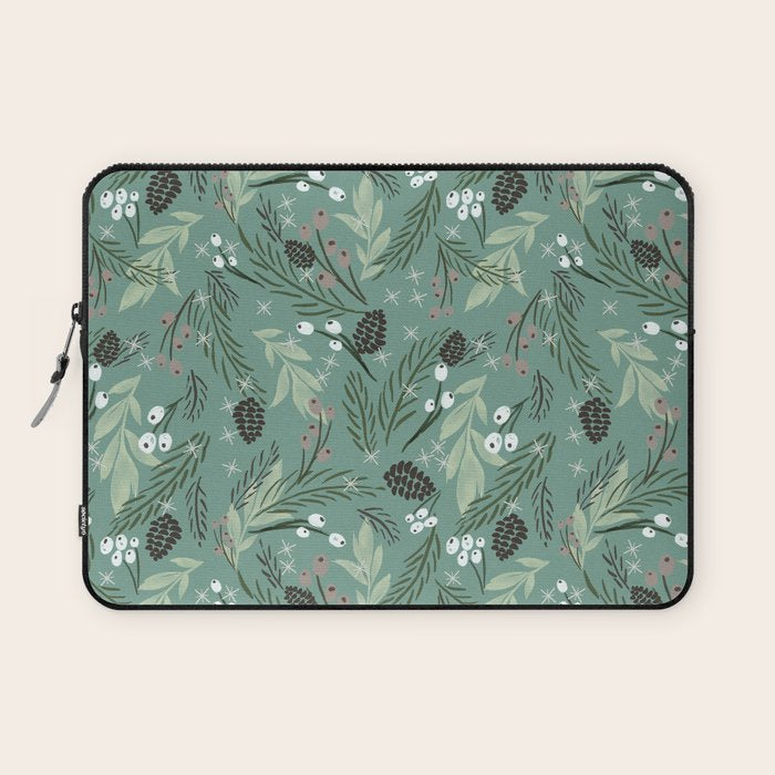 Christmas Foliage  - Pine Laptop Sleeve Gallery Image 1