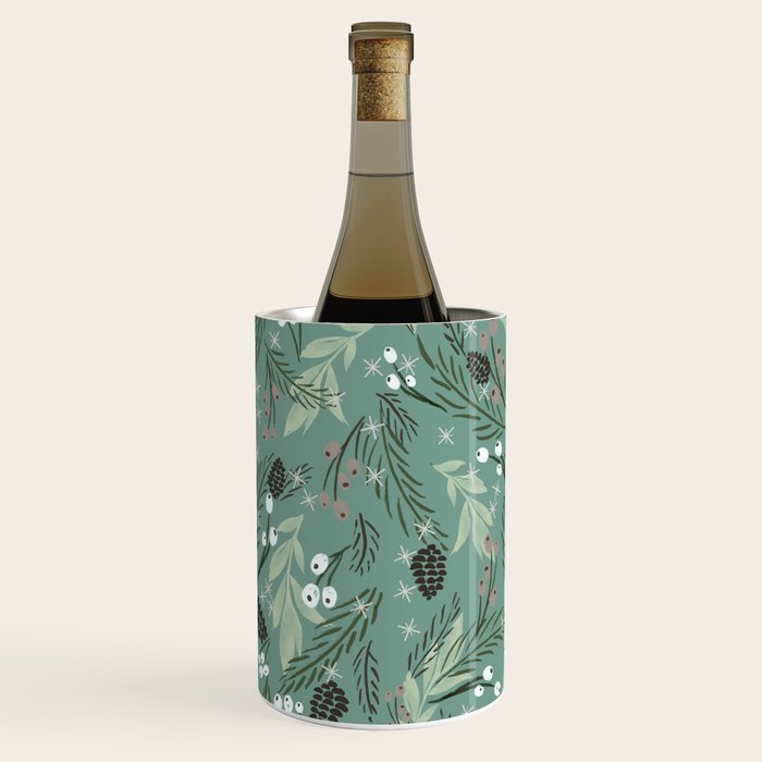 Christmas Foliage  - Pine Wine Chiller Gallery Image 2