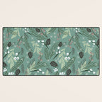 Christmas Foliage  - Pine Desk Mat Gallery Image 3
