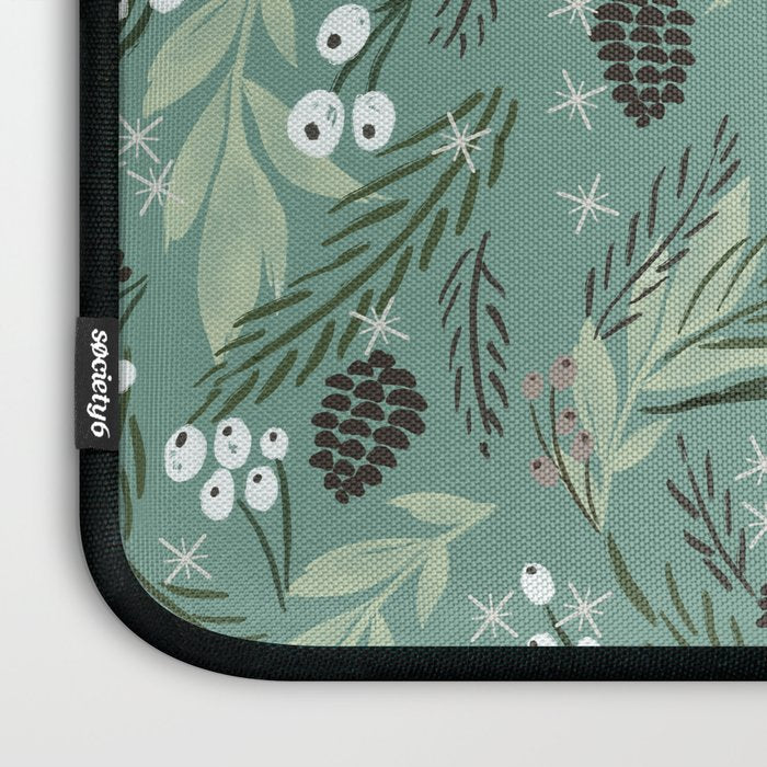 Christmas Foliage  - Pine Laptop Sleeve Gallery Image 3