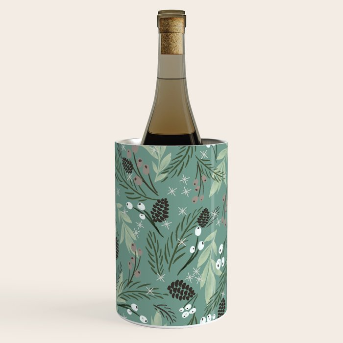Christmas Foliage  - Pine Wine Chiller Gallery Image 1