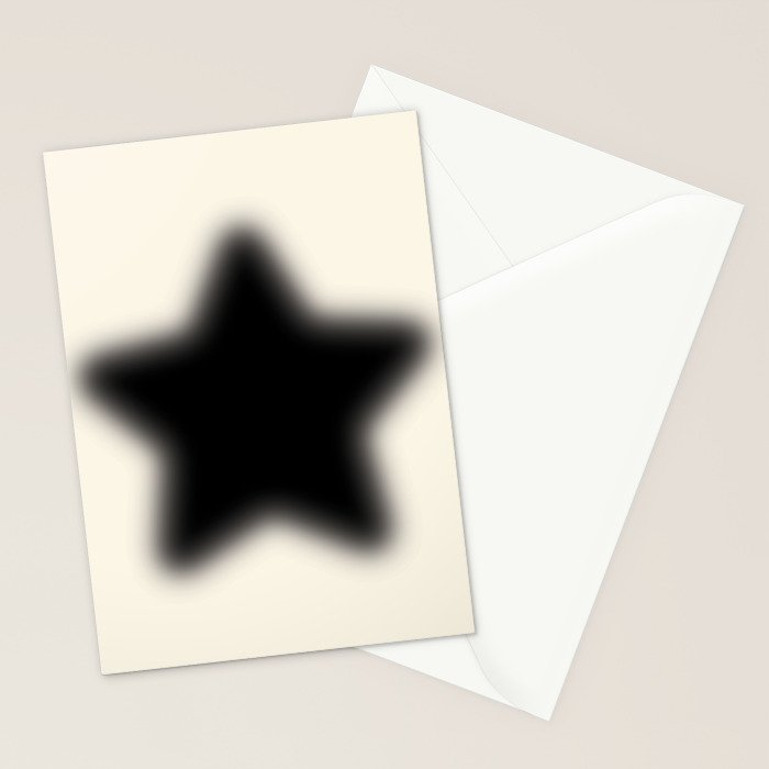 Starry Night White Stationery Card Gallery Image 2