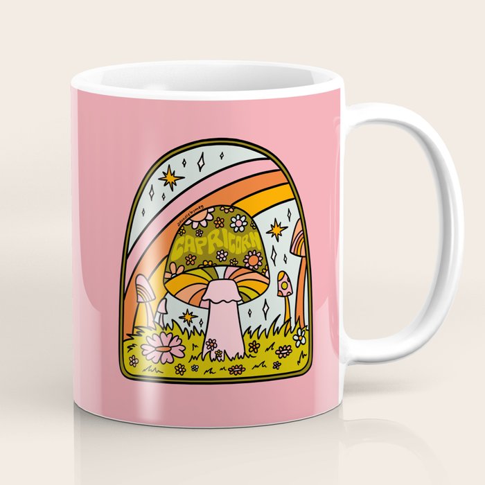 Capricorn Mushroom Coffee Mug Gallery Image 1