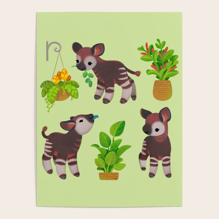 Okapi Poster Gallery Image 4