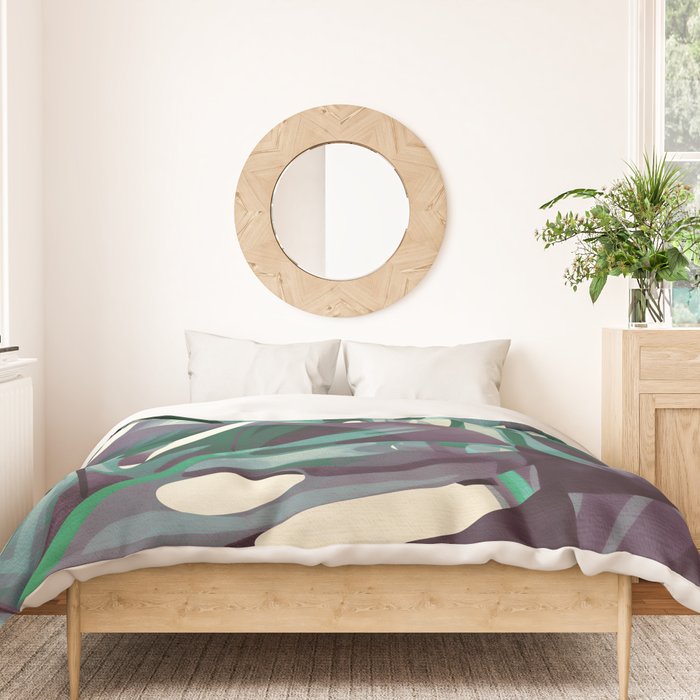 Monstera Duvet Cover Gallery Image 3