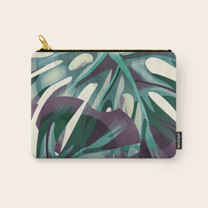 Monstera Carry All Pouch Gallery Image 1