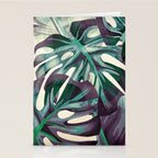 Monstera Stationery Card Gallery Image 2