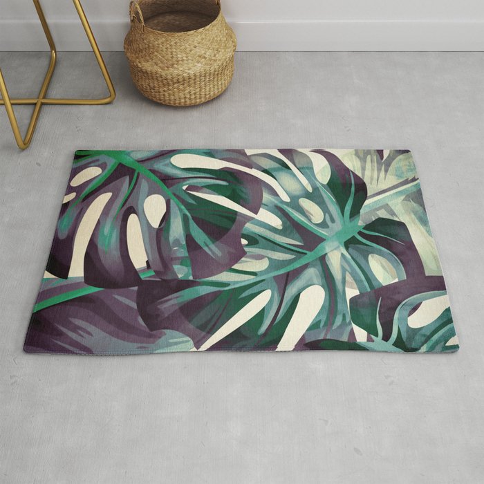 Monstera Rug Gallery Image 1