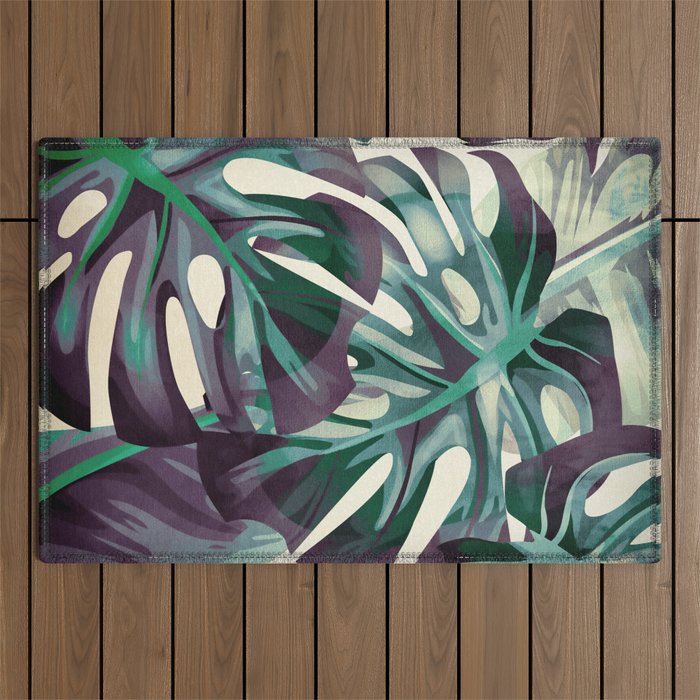 Monstera Outdoor Rug Gallery Image 1