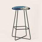 Ocean Moonlight Beach Prints Stool Gallery Image 1