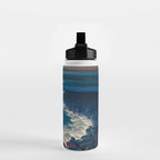 Ocean Moonlight Beach Prints Water Bottle Gallery Image 2