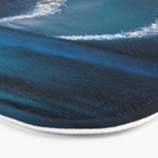 Ocean Moonlight Beach Prints Bath Mat Gallery Image 3