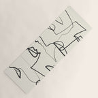 Abstract line art 12 Yoga Mat Gallery Image 1