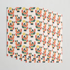 Cactus in the desert Wrapping Paper Gallery Image 3