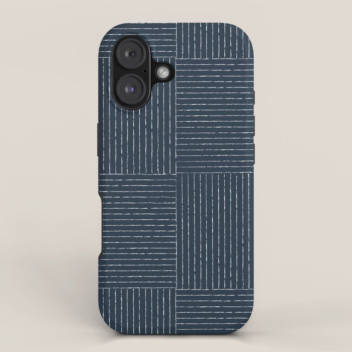 Lines III (Annapolis Blue) iPhone Case Gallery Image 1