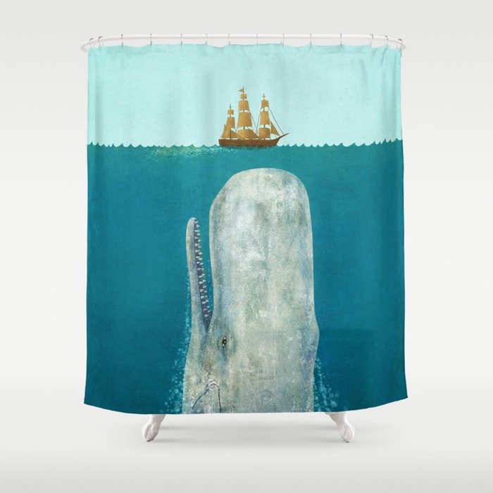 The Whale Shower Curtain Gallery Image 1