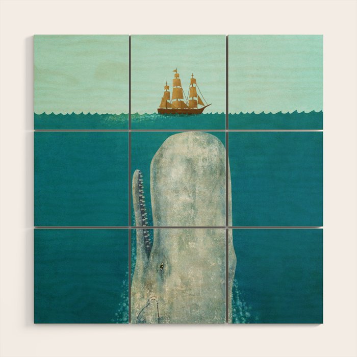 The Whale Wood Wall Art Gallery Image 1