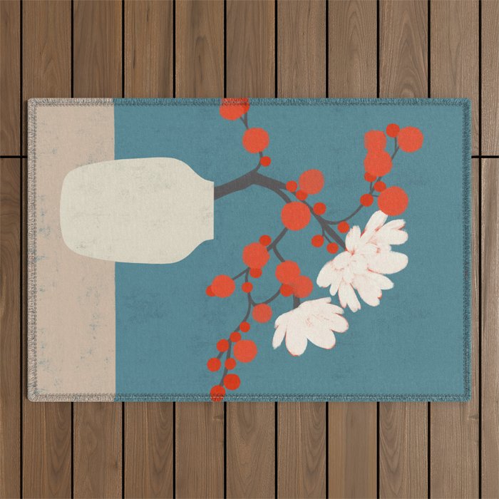 JAPANESE VASE Outdoor Rug Gallery Image 1