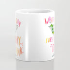What a Day for a Day Drink â Melon Typography Coffee Mug Gallery Image 4