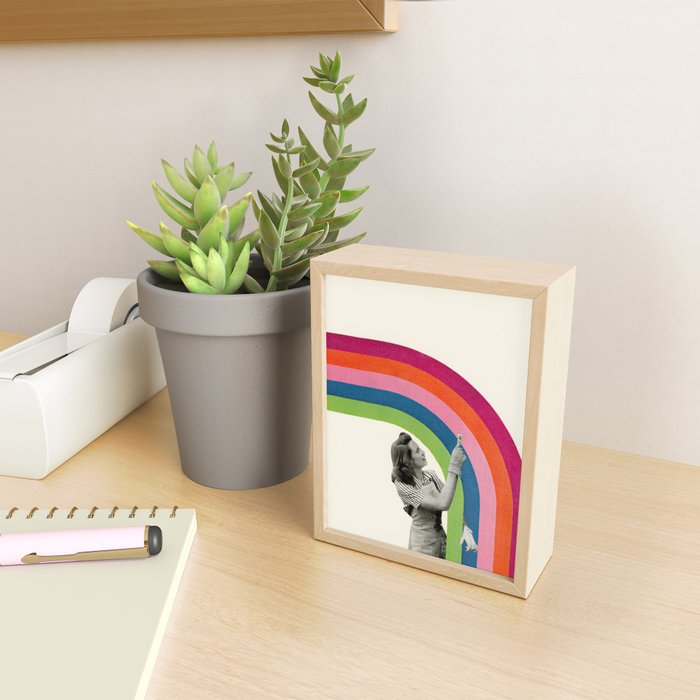 Paint a Rainbow Mini Art Print Gallery Image 2
